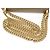 Padlock Gucci Borsa a spalla piccola GG Supreme con borchie e lucchetto decorato con perle - vista 10