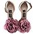 Sandali con tacco Desirée Floral Dolce & Gabbana Rosa Tg.37 usati - vista 2
