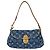 Louis Vuitton Pleaty Denim Mini