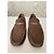 Louis Vuitton Mocassins en Daim Marron - vue 3