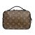 Louis Vuitton Saintonge in tela Monogram con pelle - vista 2