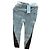 Thierry Mugler Jeans Mugler azzurro chiaro con inserti neri