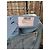Thierry Mugler Jeans Mugler azzurro chiaro con inserti neri - vista 4