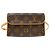 Cintura Louis Vuitton Florentine in tela Monogram Media