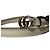 Gucci – Slim Ivory Patent Leather Belt with GG Buckle – Size 95