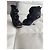 Stivaletti Chanel in pelle nera con camelia - vista 8