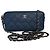 Chanel Wallet on Chain (WOC) in pelle caviar matelassé Blu Navy