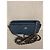 Chanel Wallet on Chain (WOC) in pelle caviar matelassé Blu Navy - vista 2