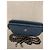 Chanel Wallet on Chain (WOC) in pelle caviar matelassé Blu Navy - vista 7