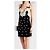 Autre Marque Vivetta Mini-Samtkleid in Schwarz mit Kristallen und Spitze - Ansicht 2