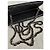 Borsa Chanel Wallet On Chain (WOC) in pelle di agnello nera - vista 17