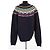 Pull Isabel Marant GIL en laine violet - vue 4
