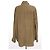 Sobrecamisa Isabel Marant cáqui de algodão M - vista 4