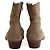 Bottes Isabel Marant en daim kaki - vue 2
