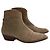Bottes Isabel Marant en daim kaki - vue 3