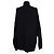 Courreges Maglione Courrèges nero in cotone M - vista 4