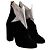 Botines Charlotte Olympia de terciopelo negro - vista 3