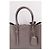 Prada Double saffiano leather handbag grey - view 2