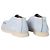 Stivaletti Loro Piana Open Walk in camoscio Blu chiaro - vista 3