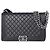Bolsa de Ombro Chanel Boy Medium em Couro Matelassê