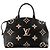 LOUIS VUITTON - Borsa a tracolla Grand Palais Louis Vuitton in pelle empreinte nera e beige - vista 3