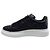 Alexander McQueen Sapatilhas Oversized com Glitter Preto Preto / Branco - vista 3