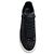 Alexander McQueen Sapatilhas Oversized com Glitter Preto Preto / Branco - vista 4