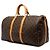 Borsa da viaggio Louis Vuitton Monogram Keepall Bandouliere 50 Marrone - vista 2