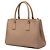 Prada Small Saffiano Lux Galleria Double Zip Satchel Rosa - Ansicht 2