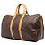 Sac de voyage Louis Vuitton Monogram Keepall Bandouliere 45 Marron - vue 2