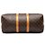 Sac de voyage Louis Vuitton Monogram Keepall Bandouliere 45 Marron - vue 3