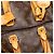 Sac de voyage Louis Vuitton Monogram Keepall Bandouliere 45 Marron - vue 6