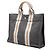 Borsa Tote Hermès Canvas Fourre Tout PM Grigia - vista 2