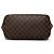 Sac cabas Louis Vuitton Damier Ebene Neverfull MM Marron - vue 3