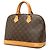 Bolsa de mão Louis Vuitton Monogram Alma PM Castanha - vista 2