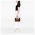 Bolsa de mão Louis Vuitton Monogram Alma PM Castanha - vista 6