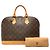 Bolsa de mão Louis Vuitton Monogram Alma PM Castanha - vista 7