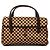 Borsa a mano Louis Vuitton Damier Sauvage Lionne Marrone