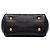 Borsa Satchel Louis Vuitton Monogram Empreinte Montaigne BB Nera - vista 3