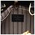 Borsa Satchel Louis Vuitton Monogram Empreinte Montaigne BB Nera - vista 5