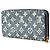 Portafoglio lungo Zippy in denim monogram blu Louis Vuitton - vista 2