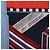 Hermès Carré Géant "SANGLES EN ZIGZAG" Kaschmir x Seidentuch in Blau x Rot - Ansicht 10