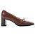 Hermès HERMES Kelly Leder-Pumps in Braun, Größe 38 EU