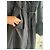 Ermanno Scervino Abrigo Largo de Nailon Negro con Piel - vista 6