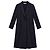 Max Mara Leisure Abrigo Largo de Viscosa Negro