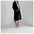 Max Mara Leisure Abrigo Largo de Viscosa Negro - vista 7