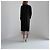 Max Mara Leisure Abrigo Largo de Viscosa Negro - vista 9