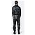 RAINS Zaino Oversize - Shiny Black Unisex - vista 3