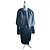 Céline Celine Long wool and mohair coat grey