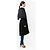 Céline Celine Long wool and mohair coat grey - view 13